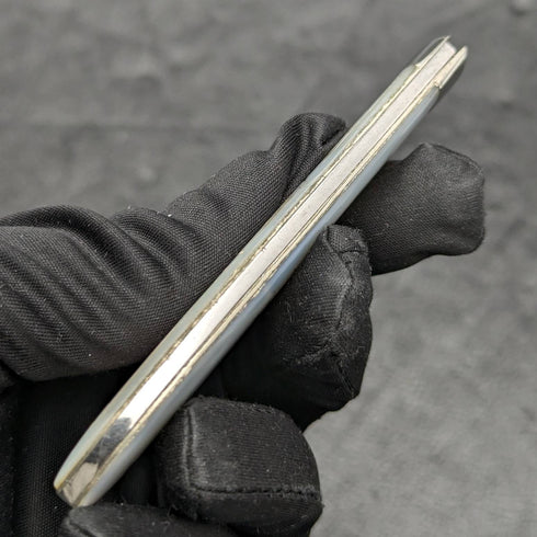 英国アンティーク 白蝶貝ハンドル ステンレスブレード 折りたたみフルーツナイフ