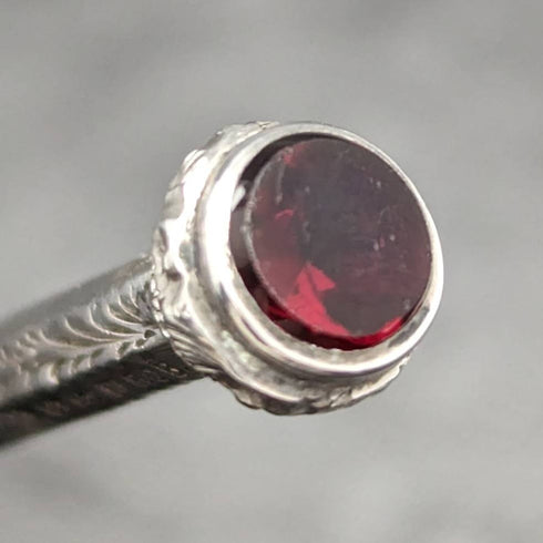 1896年 英国アンティーク 純銀製 シャープペンシル 伸縮式76-96mm マジックペンシル