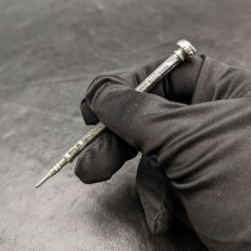 1896 British Antique Sterling Silver Mechanical Pencil Telescopic 76-96mm Magic Pencil