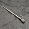 1908 British Antique Sterling Silver Mechanical Pencil Super Small Telescopic 40-55mm Magic Pencil
