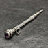 1908 British Antique Sterling Silver Mechanical Pencil Super Small Telescopic 40-55mm Magic Pencil