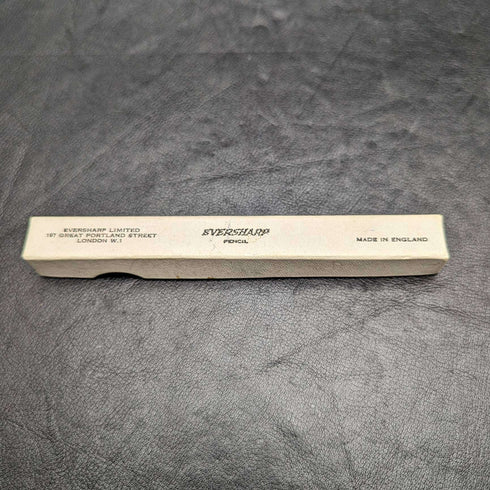 British vintage Eversharp silver plated mechanical pencil in paper box