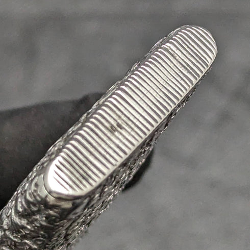 Around 1880 French antique solid silver Vesta case (match case)