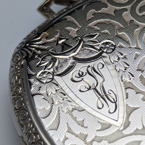 1923 antique Illinois Burlington pocket watch gold plated case 21 jewels working well