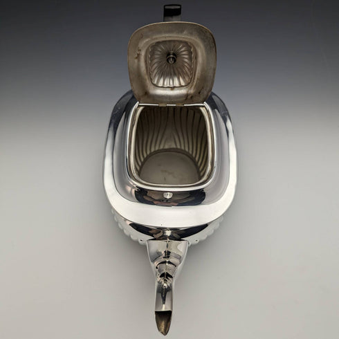 English vintage silver plated teapot Viners