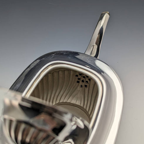 English vintage silver plated teapot Viners