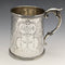 1865 British Antique Sterling Silver Mug 148g HL Lias and Son