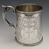 1865 British Antique Sterling Silver Mug 148g HL Lias and Son