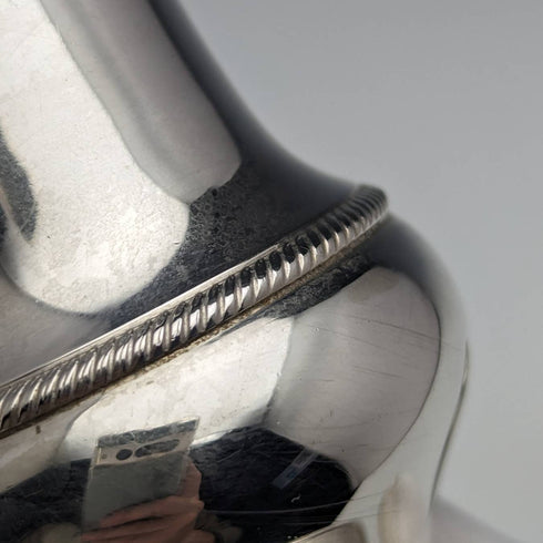 1946 年英國復古純銀辣椒醬調味容器