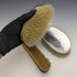 Around 1920 British Antique Sterling Silver Handle Brush Set of 3 Charles Henry Dumenil
