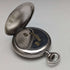 Around 1910 Antique Ulysse Nardin pocket watch Wild beast engraving Silver hunter case Works well
