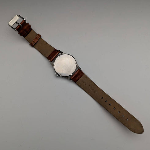 英國老式Benson機械腕錶CYMA Move金屬錶殼運轉良好