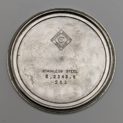 英國老式Benson機械腕錶CYMA Move金屬錶殼運轉良好