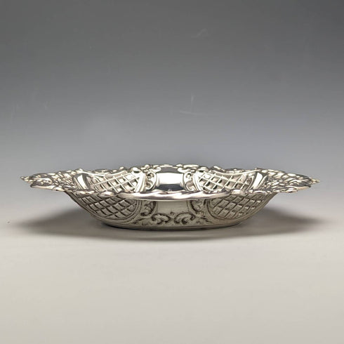 1972年 英国ヴィンテージ 純銀製ディッシュ 88g Pinder Brothers