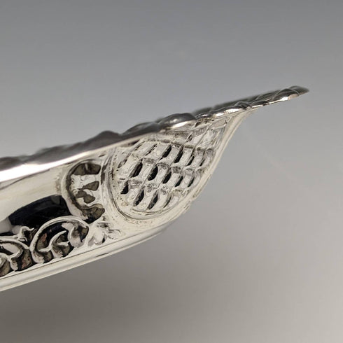 1972年 英国ヴィンテージ 純銀製ディッシュ 88g Pinder Brothers