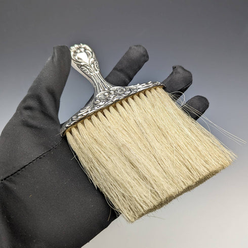 American Antique Sterling Silver Handle Pastry Brush