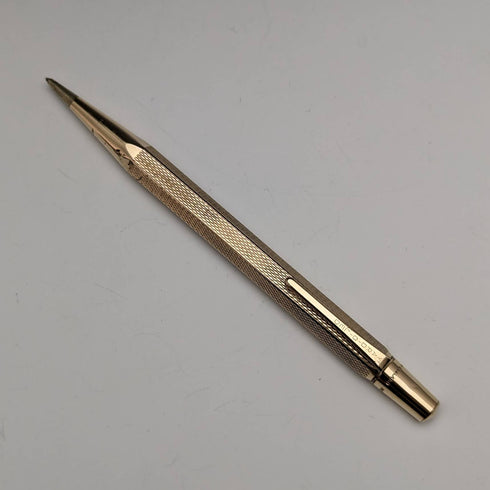 英国ヴィンテージ ヤード・オ・レッド ロールドゴールド製 ヘキサゴン 推進式ペンシル ケース入