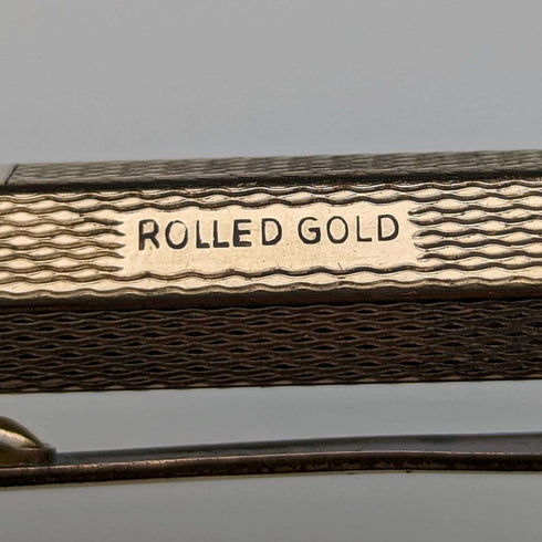 British Vintage Yard O Red Rolled Gold Hexagon Propelled Pencil in Case