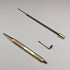 British Vintage Yard O Red Rolled Gold Hexagon Propelled Pencil in Case