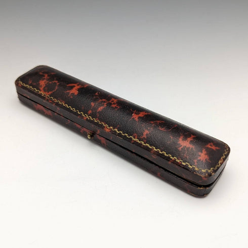 米国ヴィンテージ 無銘 純銀製 推進式ペンシル ケース入