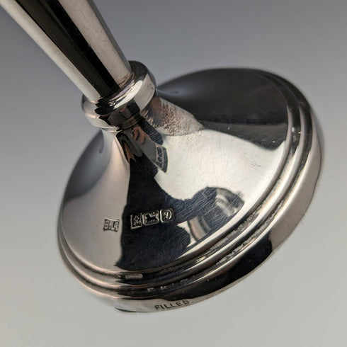 1978年 英国ヴィンテージ 純銀製 花瓶 一輪挿し 55g