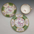 Early 20th Century British Minton Teacup Trio Cockatrice Green