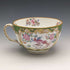 Early 20th Century British Minton Teacup Trio Cockatrice Green