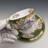 Early 20th Century British Minton Teacup Trio Cockatrice Green