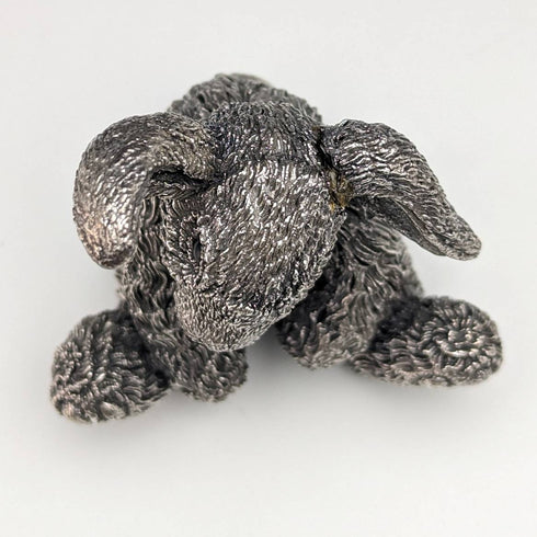 UK Country Artists Sterling Silver Sculpture Rabbit Figurine 136g