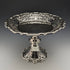 1908 British antique sterling silver compote 527g Walker and Hall