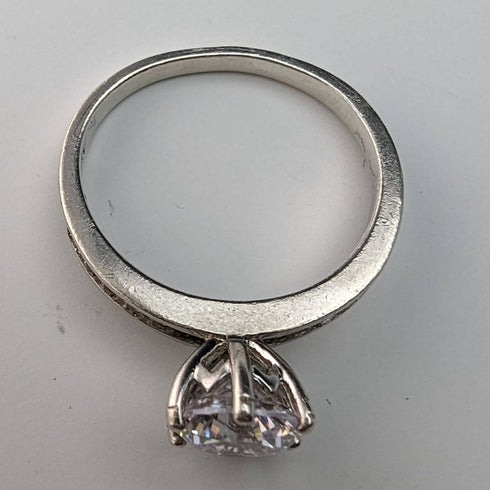 復古首飾氧化鋯純銀戒指