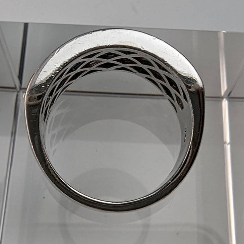 ヴィンテージ ジュエリー マルチカラー スターリングシルバーリング(13号)指輪