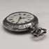 Antique Swiss made unsigned pocket watch with embossed silver plate case works well