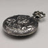 Antique Swiss made unsigned pocket watch with embossed silver plate case works well