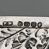 1888 British antique sterling silver card case 48g Frederick Marson