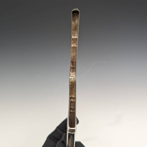 1888 British antique sterling silver card case 48g Frederick Marson