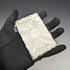 1888 British antique sterling silver card case 48g Frederick Marson