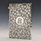 1887 British antique sterling silver card case 46g Frederick Marson