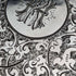 1887 British antique sterling silver card case 46g Frederick Marson