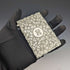 1887 British antique sterling silver card case 46g Frederick Marson