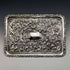 1902 British Antique Sterling Silver Relief Engraving Dressing Table Tray 306g
