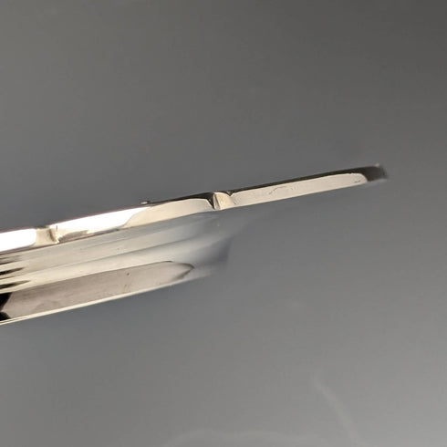 1900頃 米国アンティーク 純銀製 サイドプレートペア 計366g