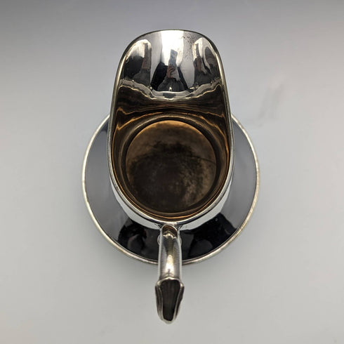 英国アンティーク シルバープレート製 クリームジャグ