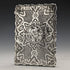 1872 British antique sterling silver card case 50g GEORGE UNITE