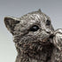UK Country Artists Two Kittens Sterling Silver Sculpture Figurine