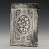 1882 British antique sterling silver card case 53g Frederick Marson