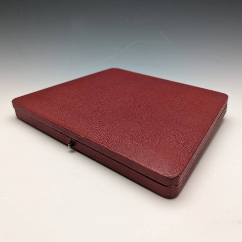 1936年 英国ヴィンテージ エナメル装飾 純銀製ティースプーン6本セット ケース入り