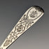 1884 British antique sterling silver teaspoon set of 6 in a case