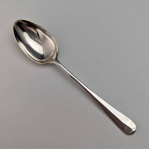 Juego de 6 cucharillas de té de plata de ley vintage británicas de 1935 con marcas múltiples, en estuche