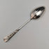 Juego de 6 cucharillas de té de plata de ley vintage británicas de 1935 con marcas múltiples, en estuche